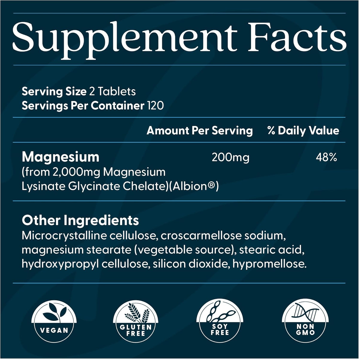 High Absorption Magnesium Glycinate Lysinate, 240 Count