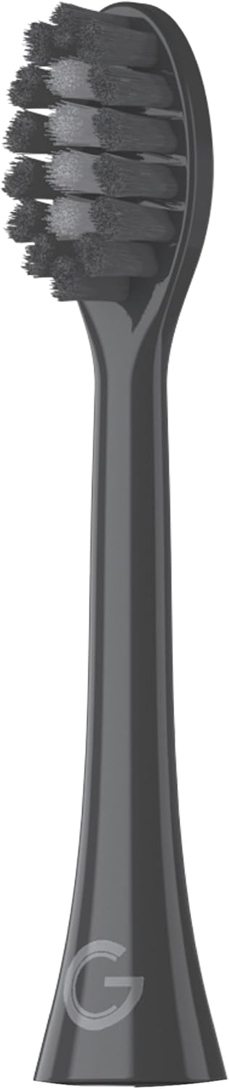 Toothbrush Replacement Brush Heads Refill, Black, 2 Count